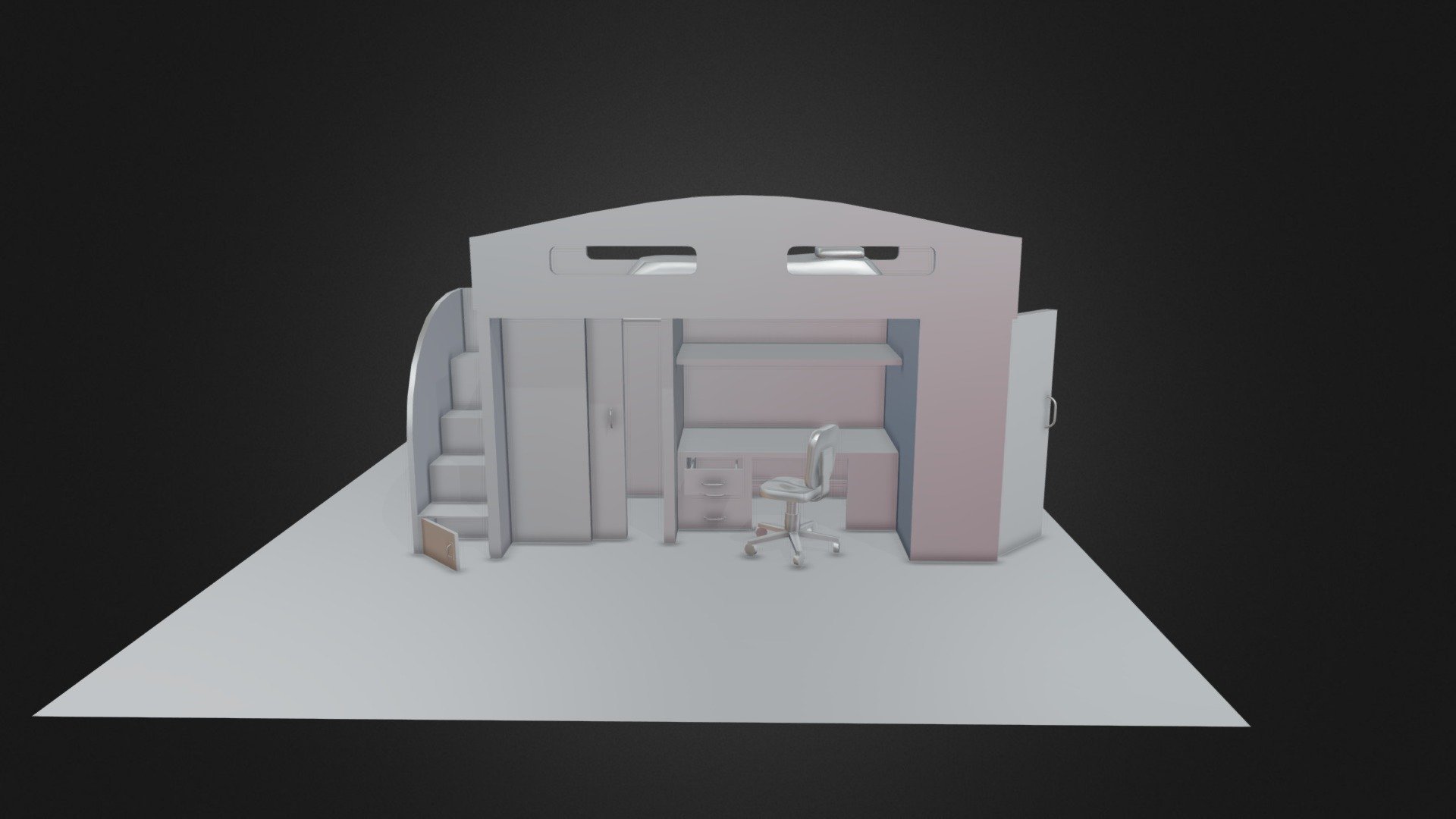 Grey Gretler - Project 1 Bunk Bed Loft