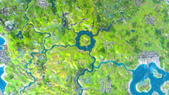 chapter 2 season 1 Fortnite map 3D Model
