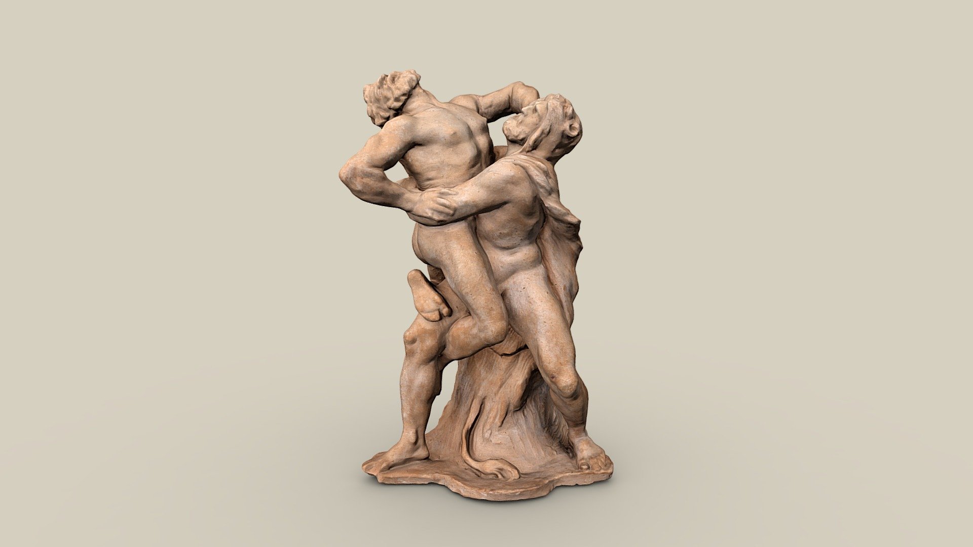 Herkules mit Antaios — Sketchfab embed 3D viewer