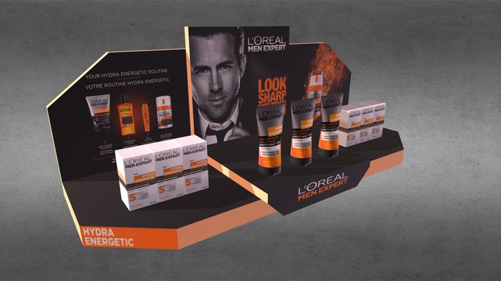 Endcap Men Expert 3D Model