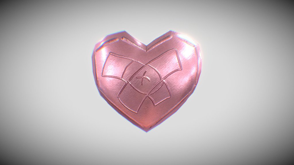 Crude Heart Coin