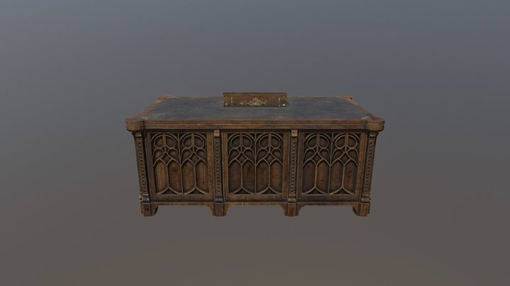 Dumbledore's Desk 3D Model