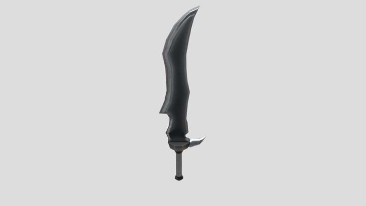 P03C_WiltM_Hunters_Knife 3D Model