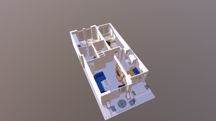 2018-03-11 Wohnung Bornholm 3D Model