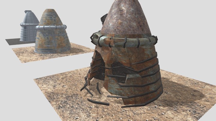 Raketniy Dvigatel 3D Model