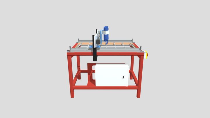 Rebar Robot 3D Model