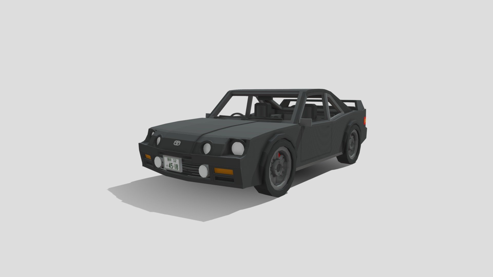 Toyota Celica ST204 (Black) - 3D model by ashminggu [ab1bcc5] - Sketchfab