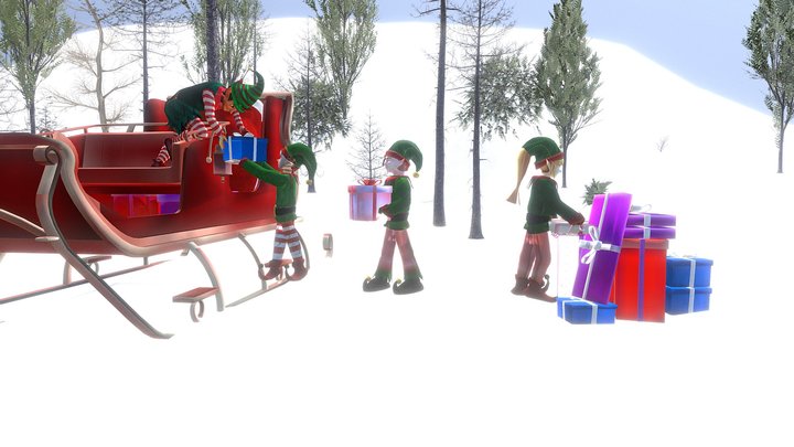 Santa-claus 3D models - Sketchfab