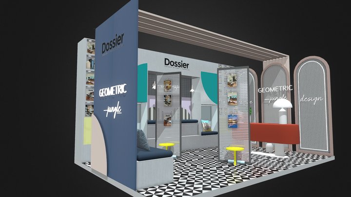 FS SALON 010 SALON DOSSIER 3D Model