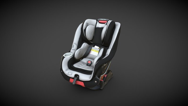 Baby car seat 3D Model