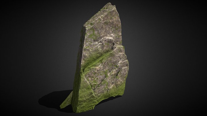 Rock Monolith 002 3D Model