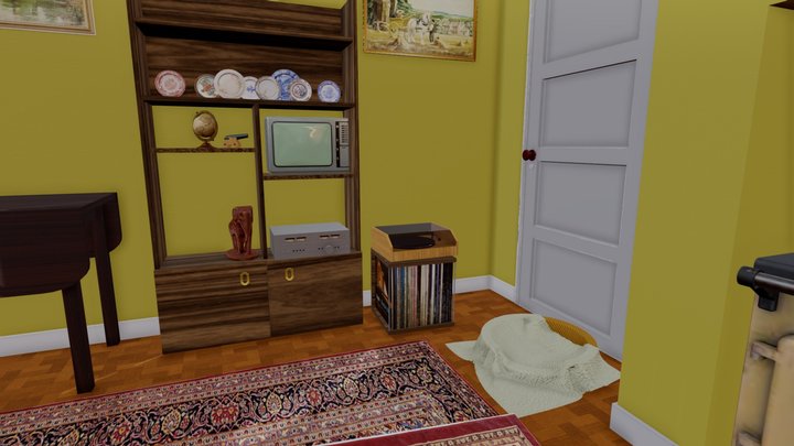 Old_room 3D Model