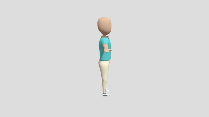Basic Character Modelling 3D Model