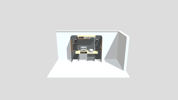 Workstation 3D Model