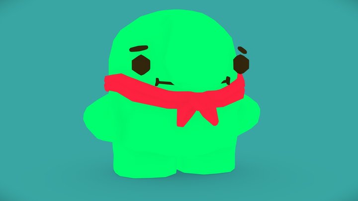 Gimbo - 3D cute fanart 3D Model