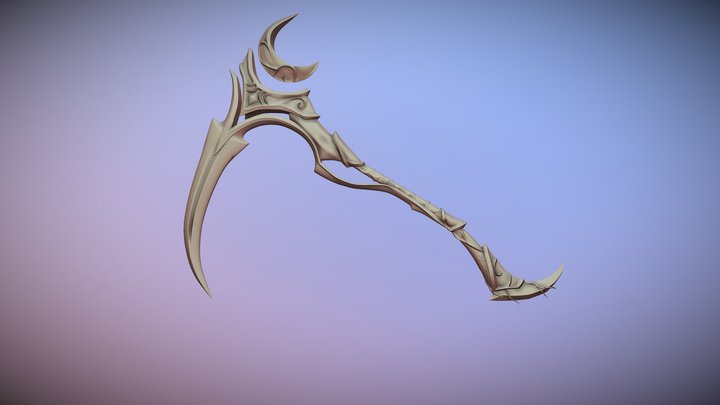 Scythe of Elune - World of Warcraft 3D Model