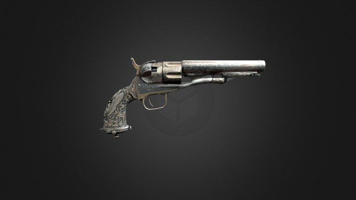 revolver 3D Model