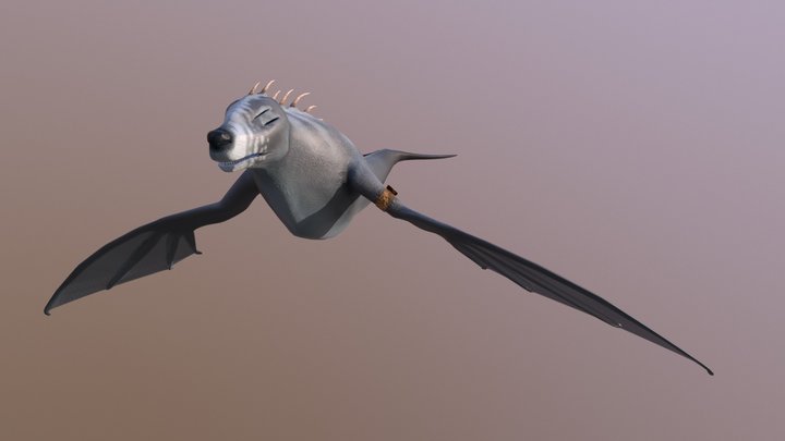 Fantasy Creature - FINAL SUBMISSION 3D Model