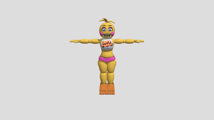 Five Nights At Freddy's - Toy Chica 3D Model