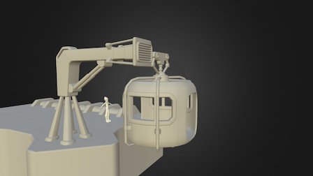 Test Funivia 3D Model