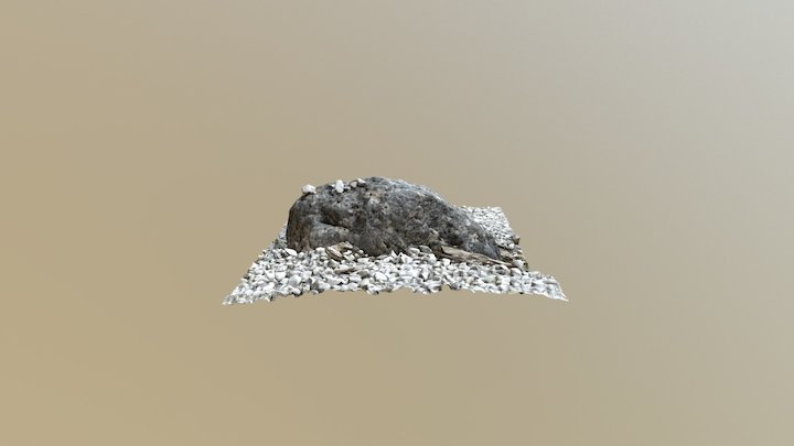 Photoscan - Rock in the alps 3D Model