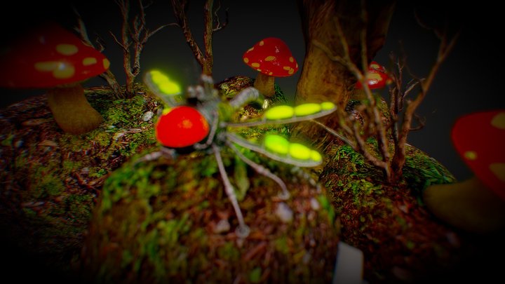 Sanchrisma : Insect Vehicle : Blender 3D Model