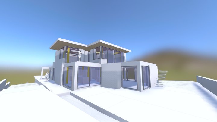 casa da colina 3D Model