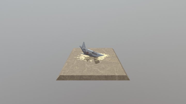 Scrap-plane 3D Model