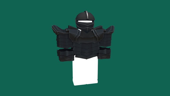 Medieval Armor Set – Stylized  Model for Roblox 3D Model