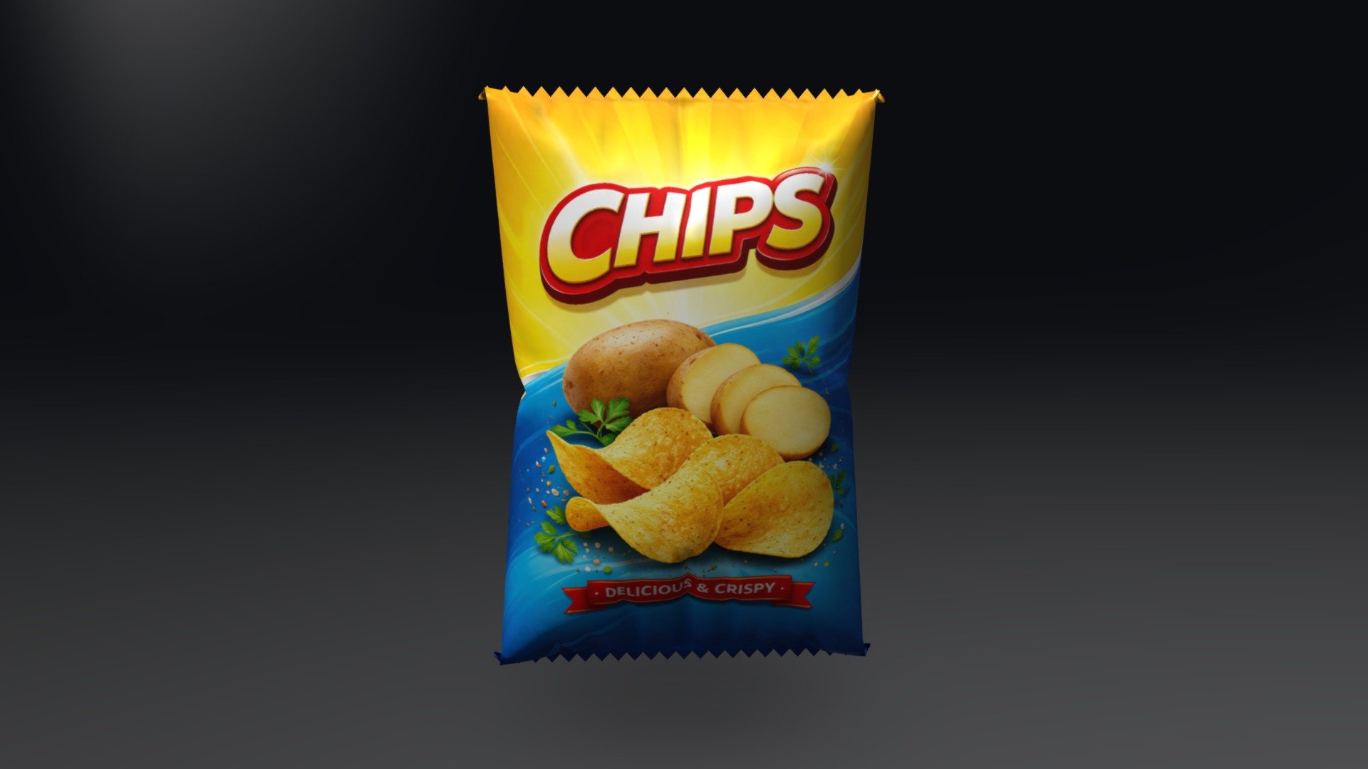 Realistic Chips Pack - 3D model by amal_jyothi_2003 [ab28087] - Sketchfab