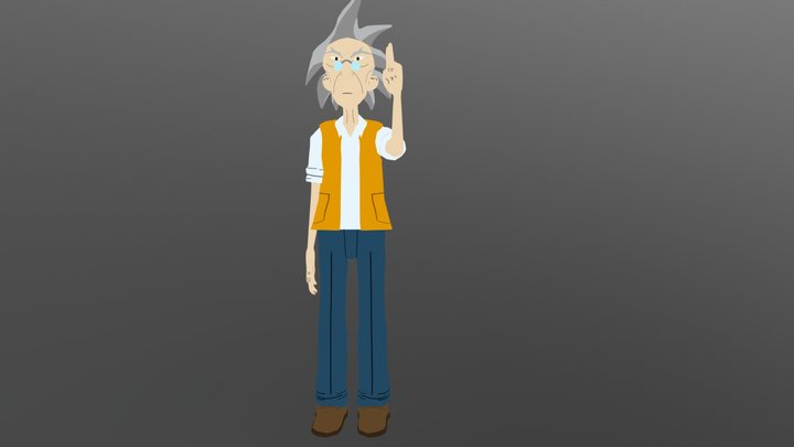 Uncle Chan 3D Model
