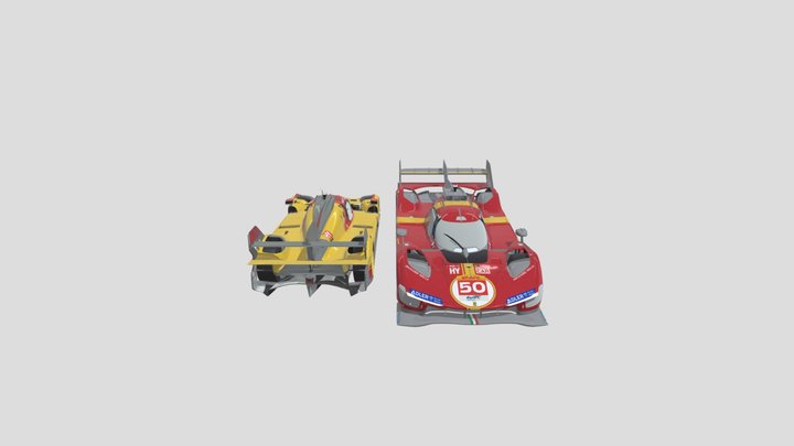 Ferrari 499P most accurate 3D Model