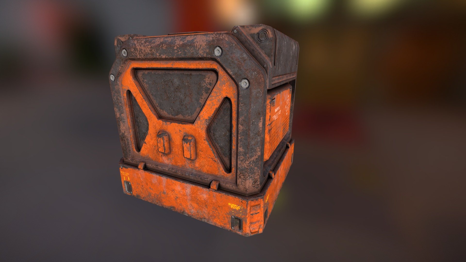 CRATE SCI FI - 3D model by Alex Andrusevich (@dokart) [ab2c106] - Sketchfab