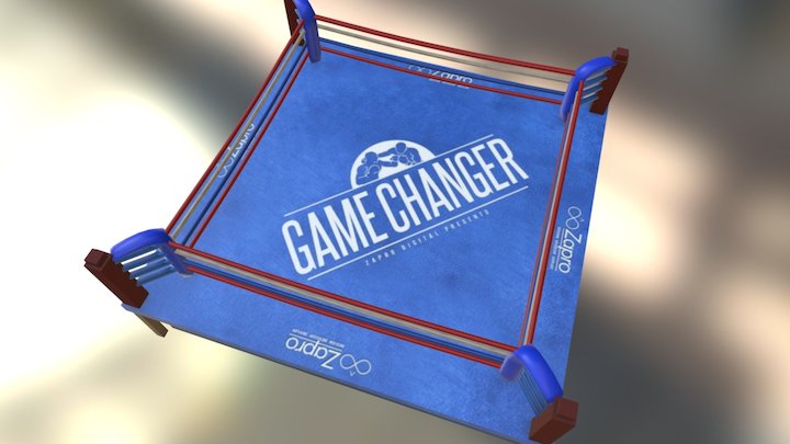 Boxing Ring 3D Model