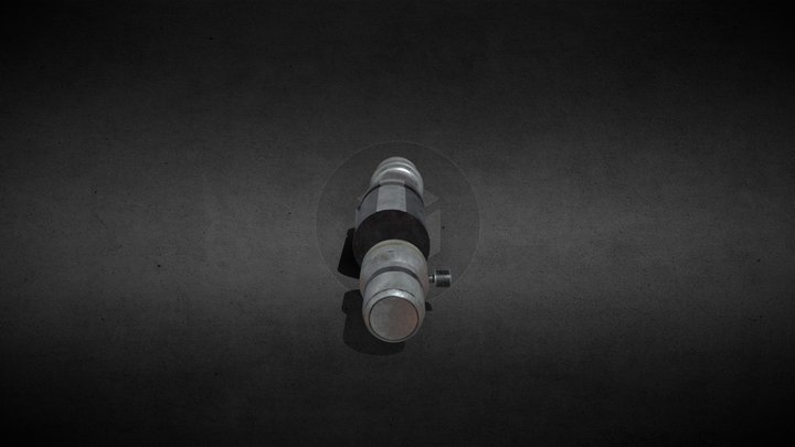 Kitbash Lightsaber Sample 3 3D Model