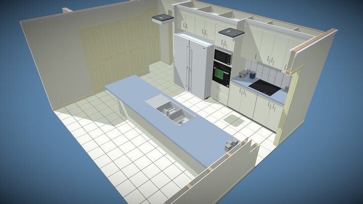 Kitchen 3D Model