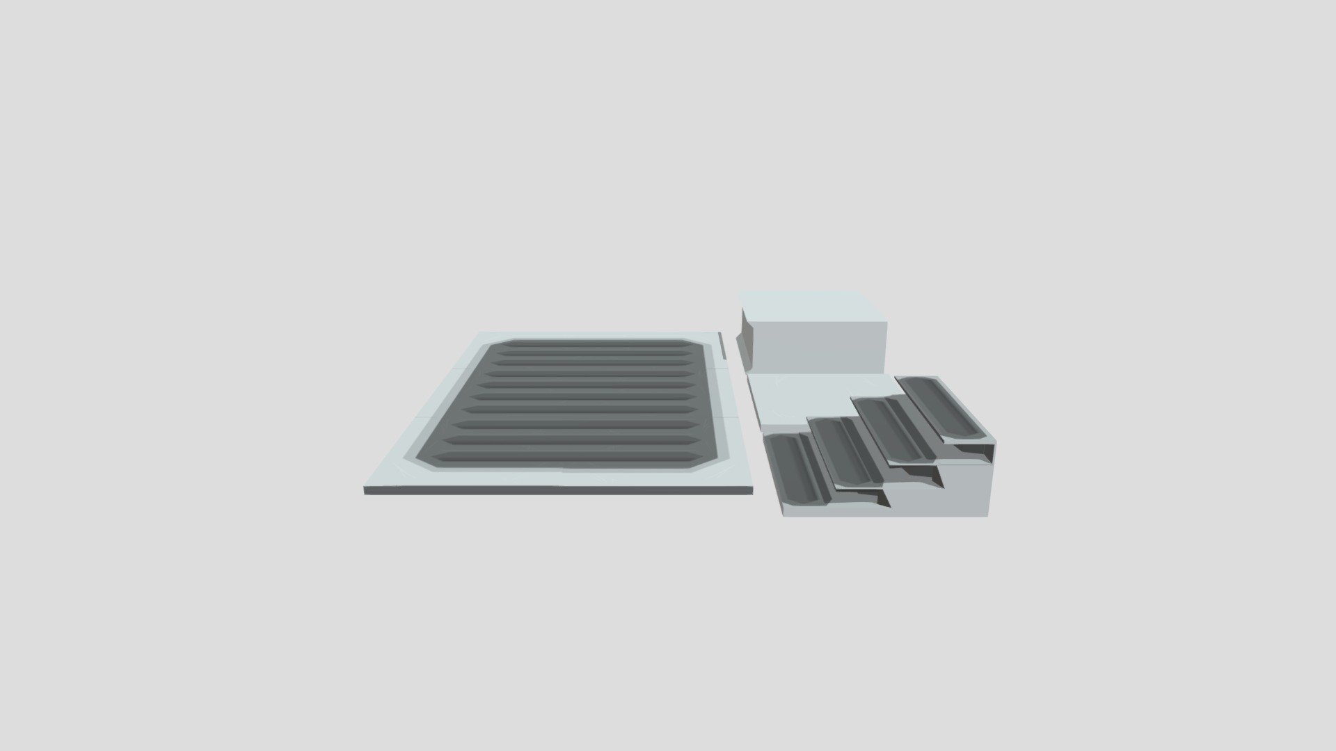 floor and stairs