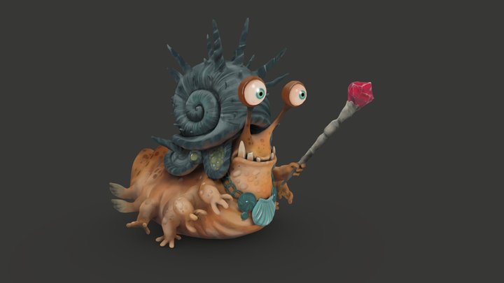 Sluglord 3D Model