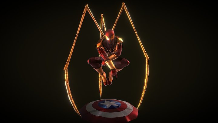 Iron Spider 3D Model
