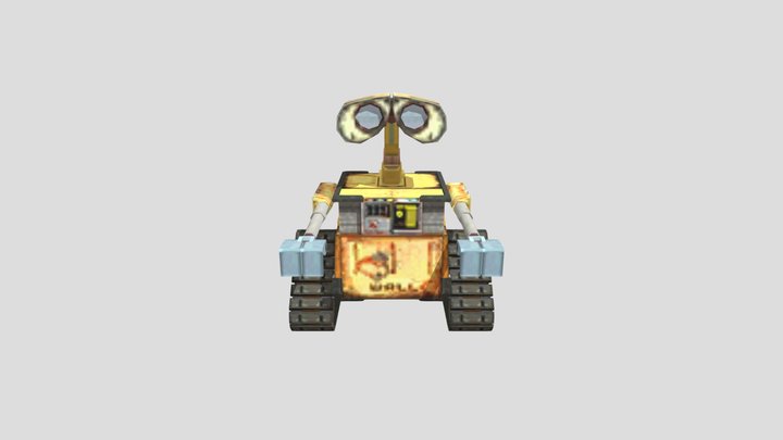 WALL-E Wii 3D Model