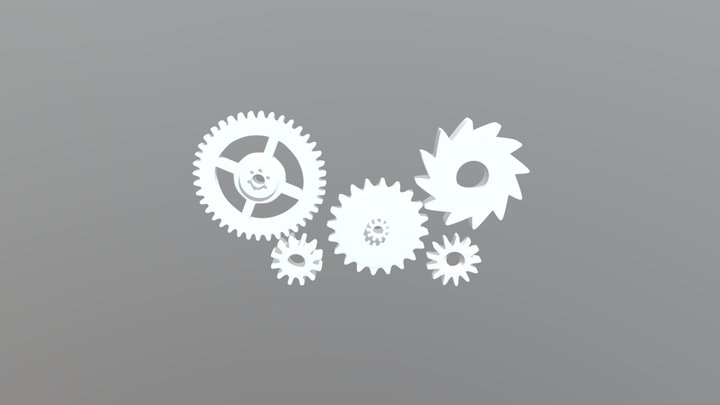 Gears 3D Model