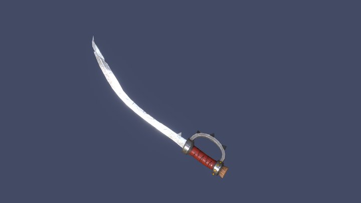 Scimitar 3D Model