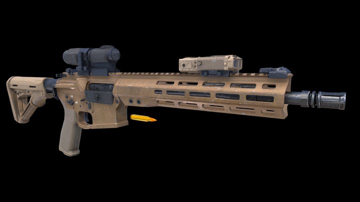 ak24 | Swedish Rifle | Free 3D Model