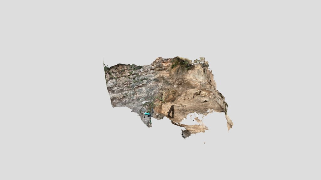 Horno del castillo excavado