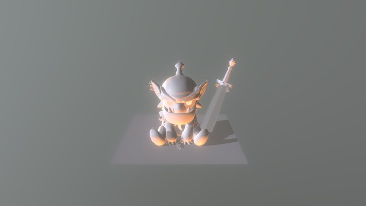 Little Orc 3D Model