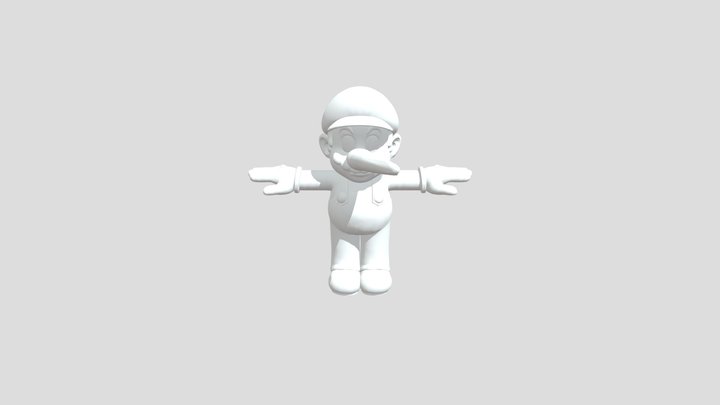 haha nose go brrrrrrrrrrrrrrrrrrrrrrrr 3D Model