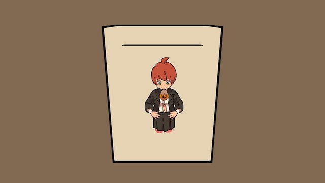 cartoon girl 3D Model