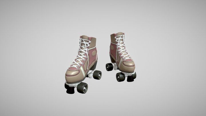 [XYZ] HOMEWORK - 3obj_details_roller_skates 3D Model