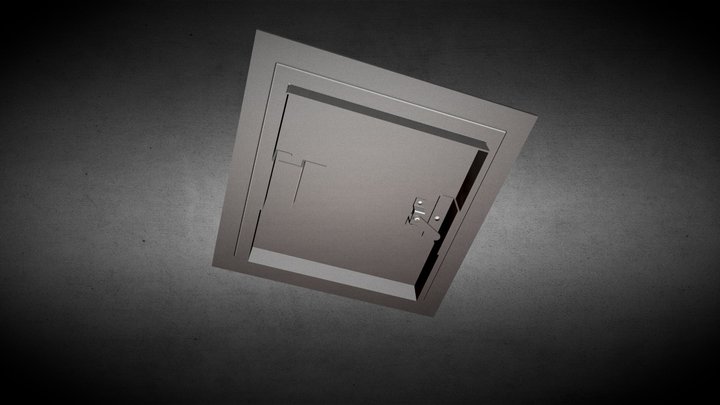 Schachtabdeckungen closed 3D Model