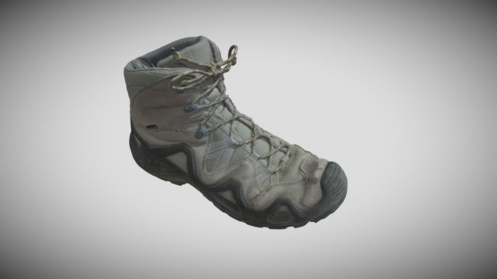 Lowa tactical boot 01 3D Model